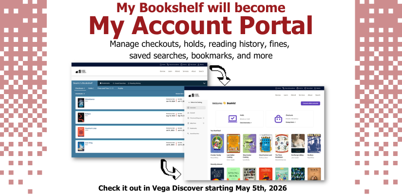 Vega Discover My Account Portal Announcement