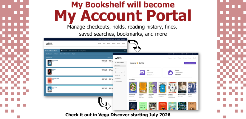 Vega Discover My Account Portal Announcement